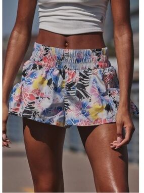 FP Movement Get Your Flirt on Shorts in Mystic Floral Combo